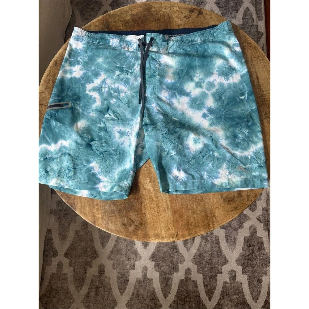 NWOT Tommy Bahama Molokai Tide For First Board Short 42x9 Mint Mojito $99.50